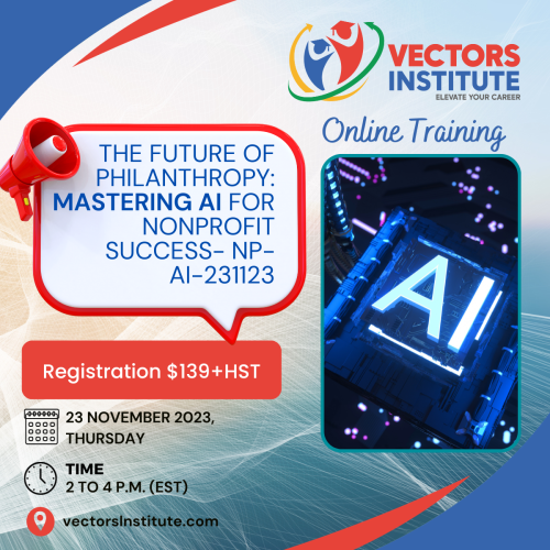 The Future of Philanthropy Mastering AI for Nonprofit Success- NP-AI-231107